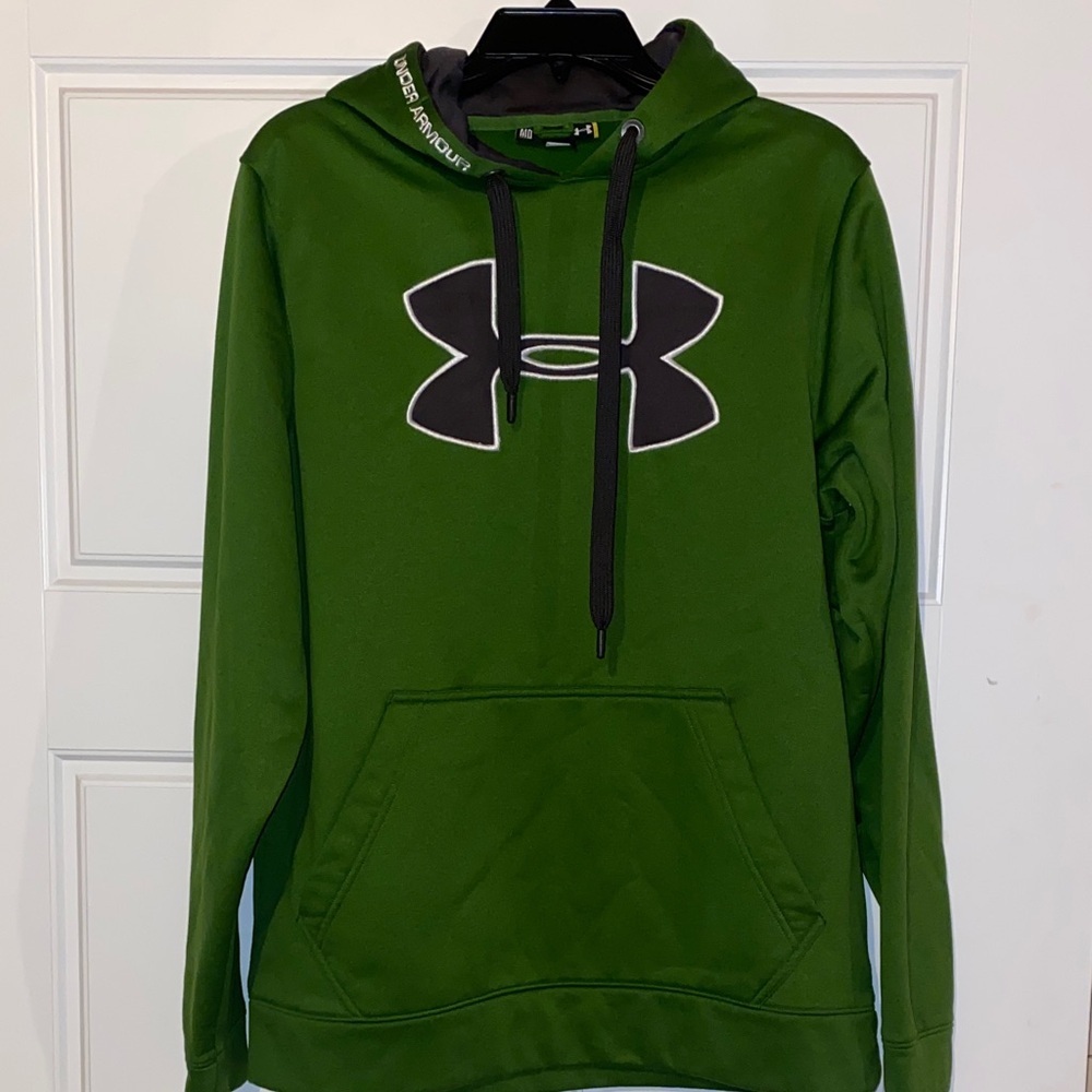 Under Armour Men's Dark Green Hoodie
